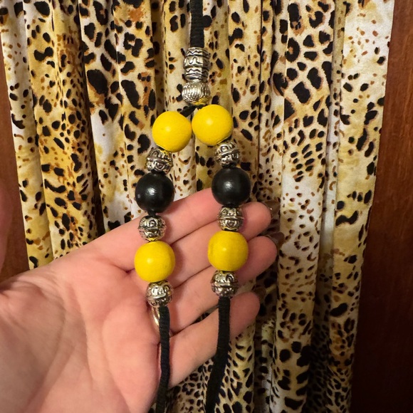 Leopard Print Maxi Strapless Halter Dress - Size Large , NWT - Picture 3 of 5